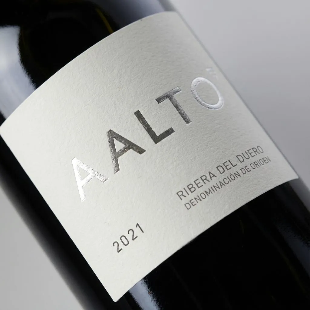 Aalto 75cl — Label