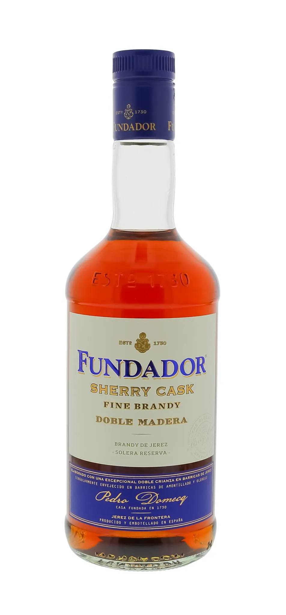 Brandy Fundador Sherry Cask 70cl 36º — Default Image