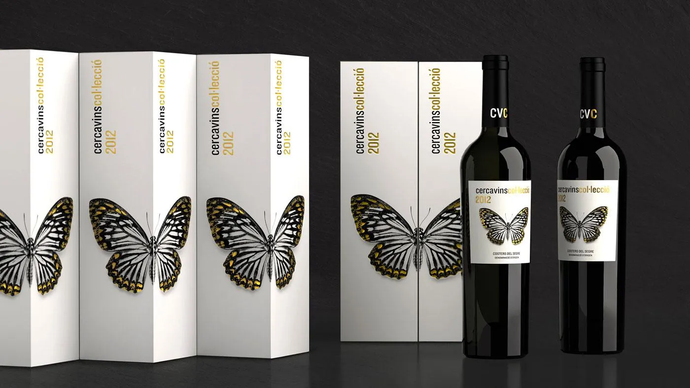 Cercavins Col·lecció Negre 75 cl — Frontal