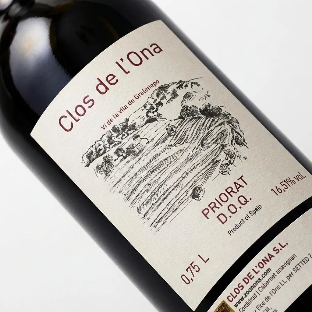 Clos de L'Ona 75 cl — Label