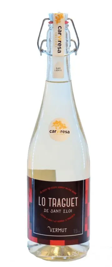 Lo Traguet vermut blanc ampolla tap mecànic 75 cl — Default Image