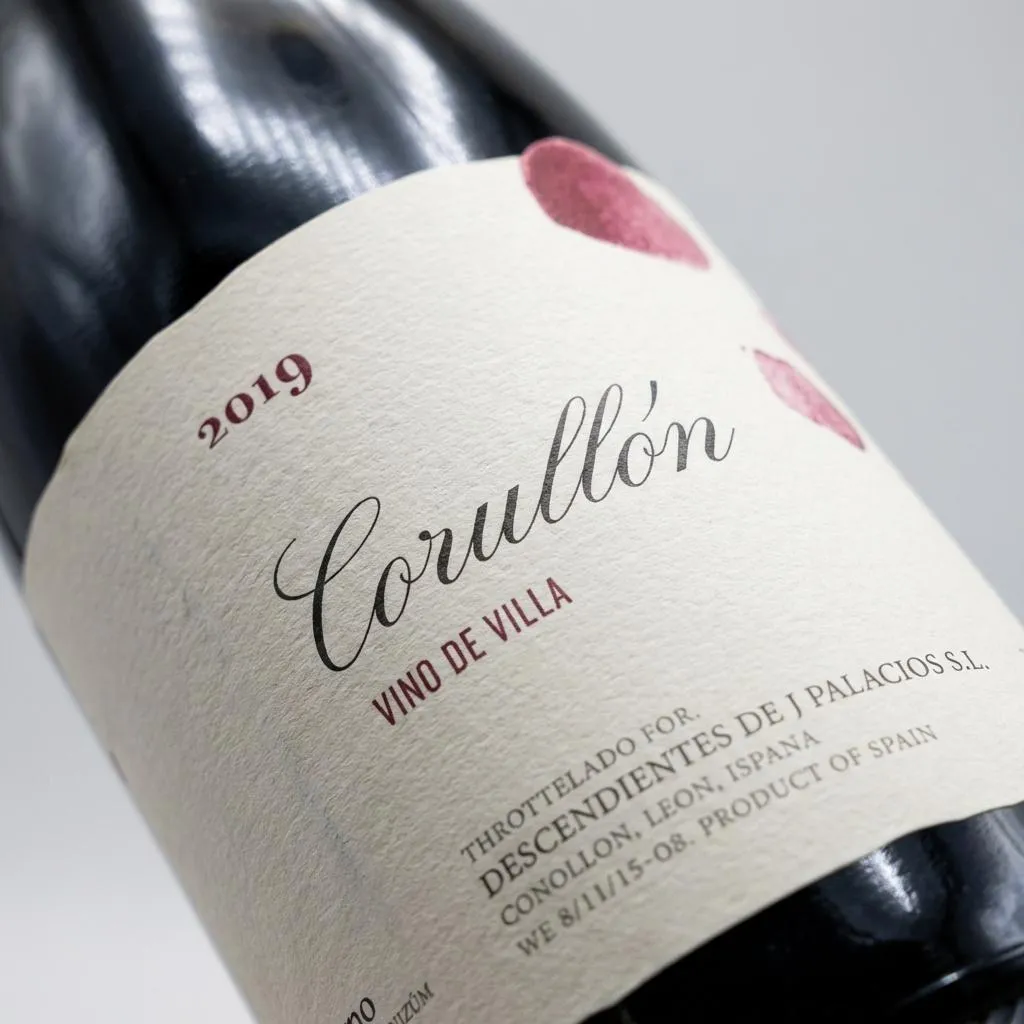 Villa de Corullón Negre 75 cl. — Label
