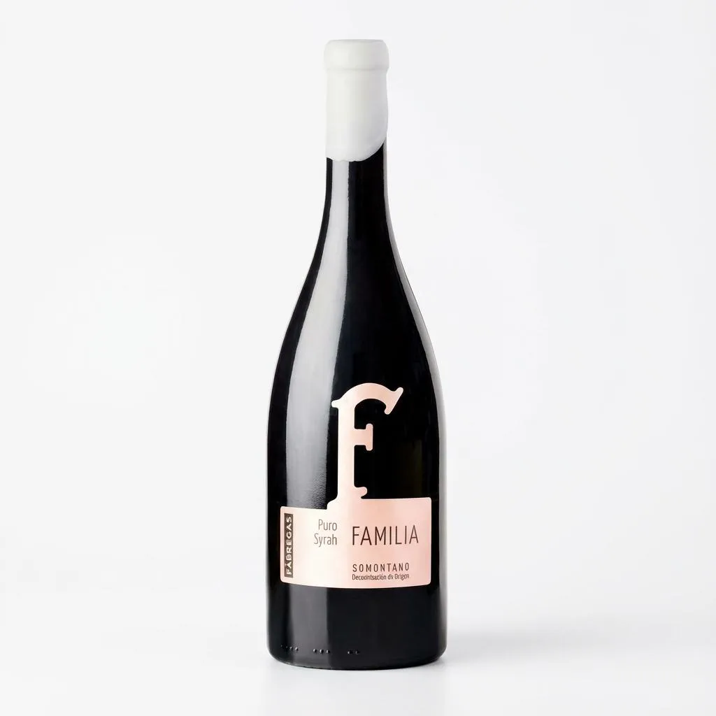 Fábregas Puro Syrah Crianza 75 cl — Frontal