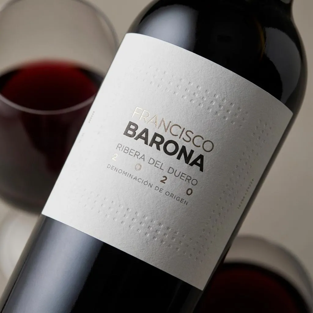 Francisco Barona 75 cl. — Label