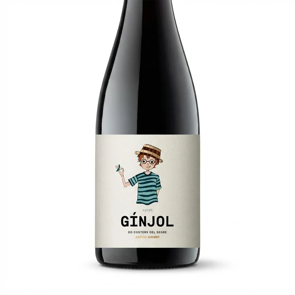Ginjol syrah 75 cl. — Frontal