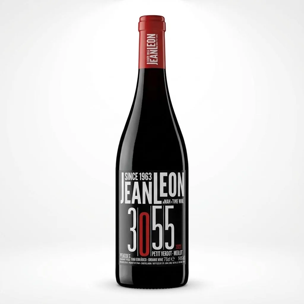 Jean Leon 3055 Merlot 75 cl — Frontal