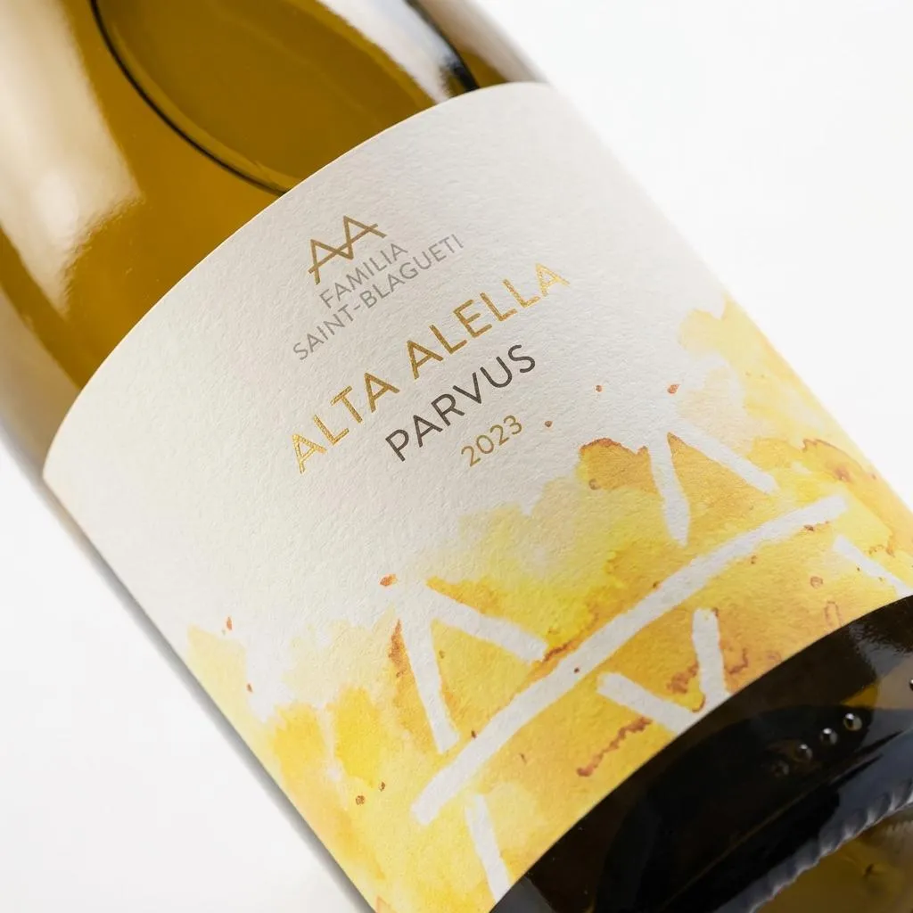 Parvus Chardonnay 75 cl — Label