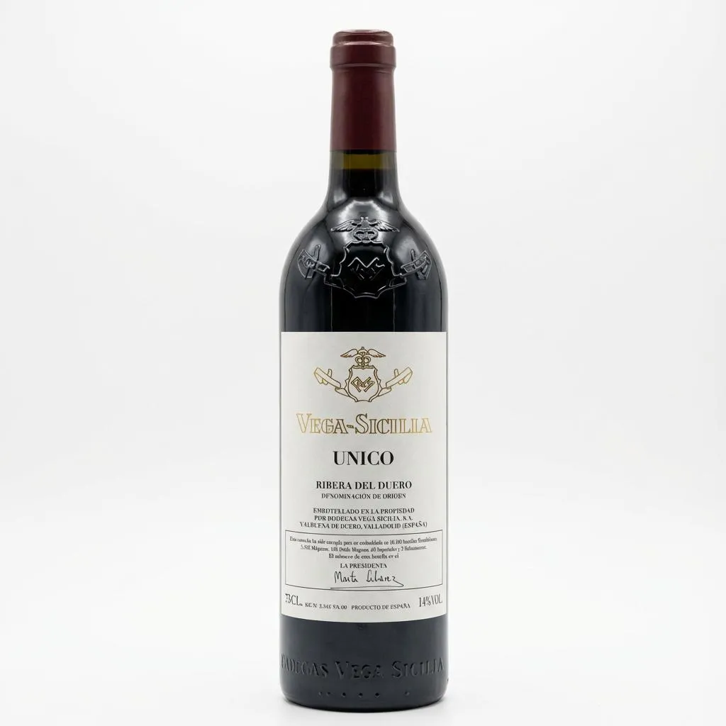 Vega Sicilia Unico — Frontal