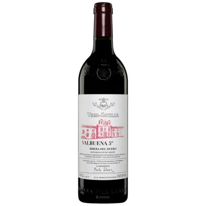 Vega Sicilia Valbuena 5º Año 75 cl — Default Image