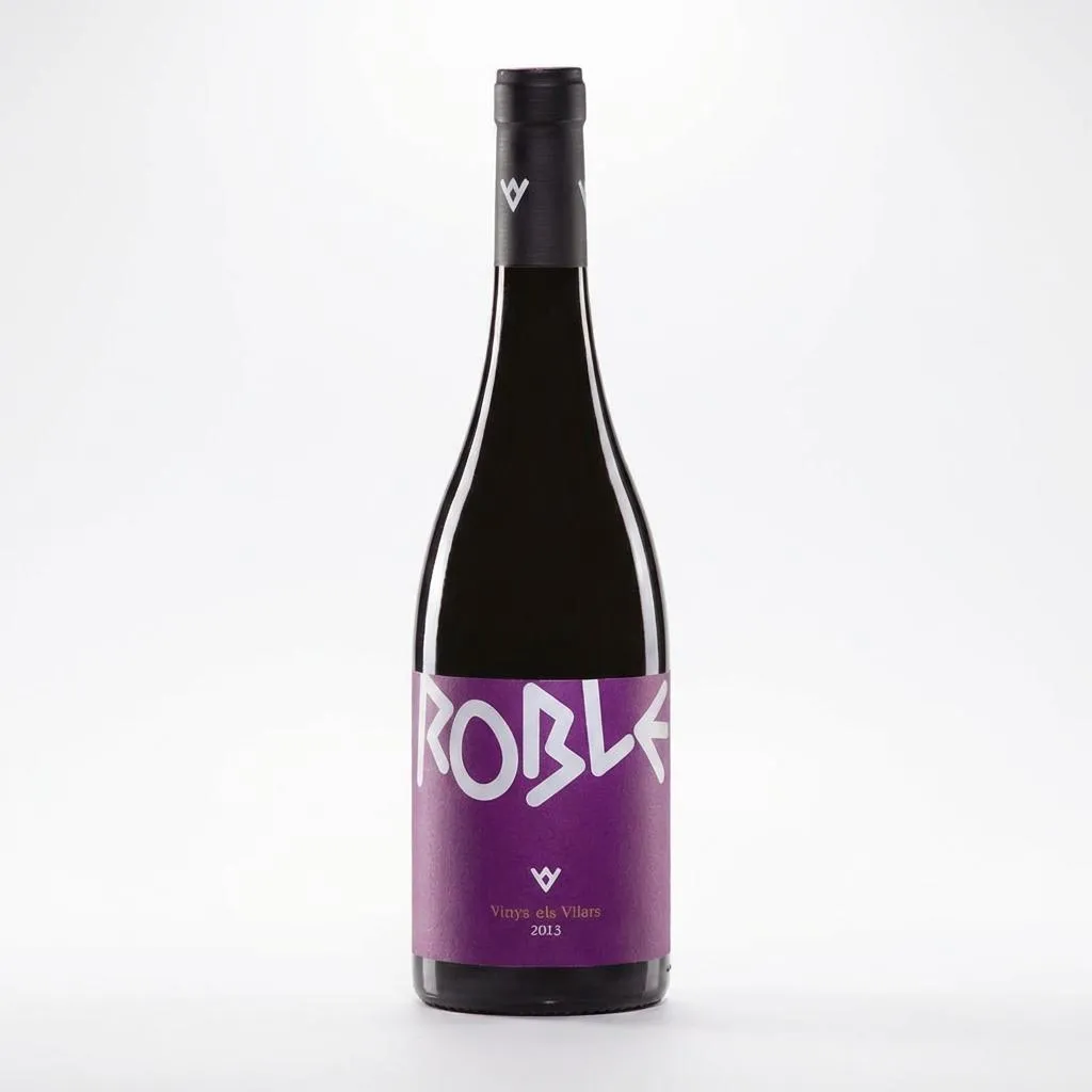 Vilars Roble Negre 75 cl — Frontal